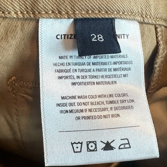 Citizens of Humanity Cara Cropped Pleated Trousers Pants Slacks Size 28 Women's - Picture 11 of 13